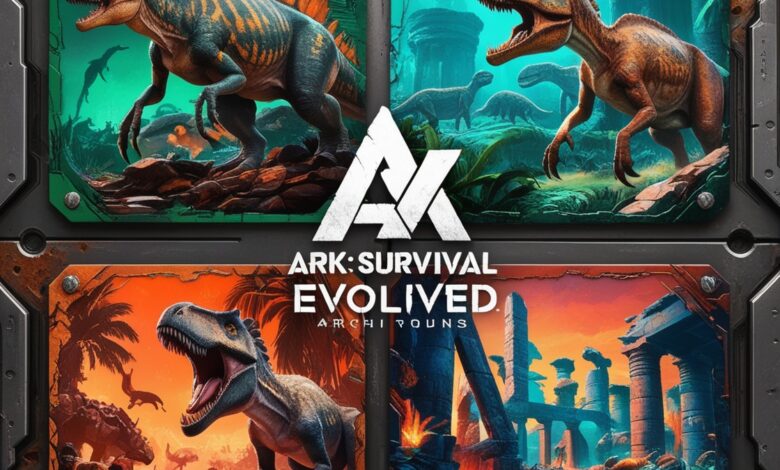 Ark: Survival Evolved (2017) Game Icons and Banners